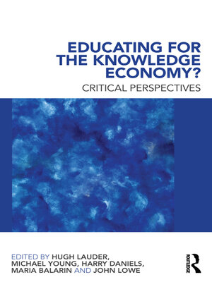 cover image of Educating for the Knowledge Economy?
